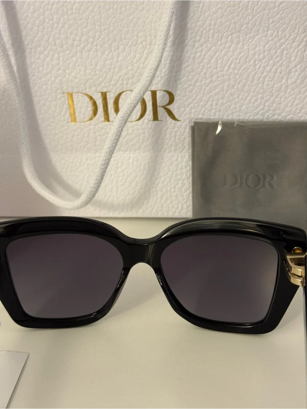 Dior CDior S1I Square Women's Black Sunglasses - 52mm - Brand New 2026 Season! 😎